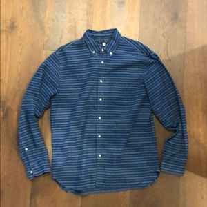 Alex Mill blue striped shirt